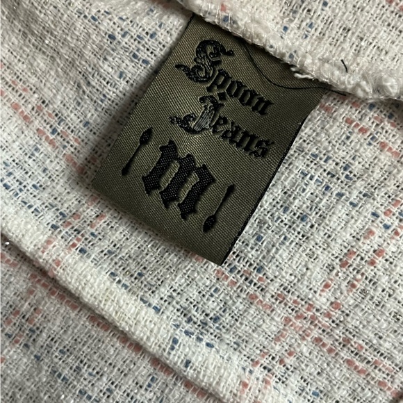 2piece Long Sleeve Plaid Print Crop Jacket and Button Front Skirt - Picture 8 of 9